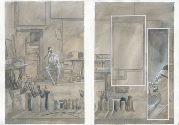 John J. Pearson | The Patron - #1 Page 02-03 DPS | Kinetic Collectibles