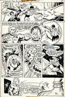 Al Milgrom Carl Potts | Superman Family #183 P 7(Brainiac Tries To Destroy Kandor in the Fortress As Nightwing & Flaimbird Battle Him!) 1977 | Romitaman