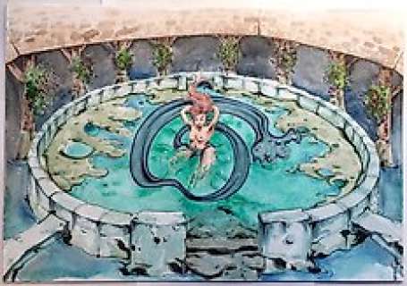 Danard, Jean-Pierre - original watercolor  - (2011)