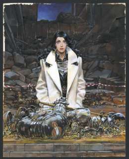 Michel Faure - Couverture originale - Blanche - Balade au Bout du monde