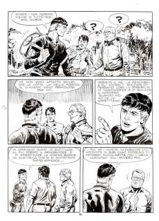 Diso, Roberto - 3 Original page - Mister No #42 - "i giorni del terrore" - 1976 | Catawiki