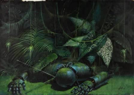 Maiotti Gianni - "Il tramonto dei robots", 1980 | Urania Casa d’Aste