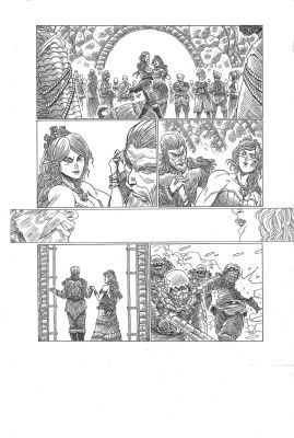 James Stokoe | 3 Worlds / 3 Moons : Arrivals Page 09 | Marley Zarcone / James Stokoe