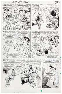 John Romita - AMAZING SPIDER-MAN (1963-98; 2003-13) #39 Interior Page | ComicConnect