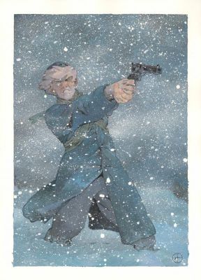 Grégoire Bonne | Illustration originale inédite - La demi-double femme | Daniel Maghen