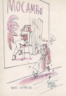 Serge Clerc | Lot 234 - Phil Perfect, Meurtre dans le phare en édition originale, agrémenté d’une dédicace. Proche de l’état neuf. | Septimus