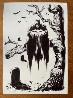 Michael Dialynas - 1 Original drawing - Batman - Commission - 2014 | Catawiki