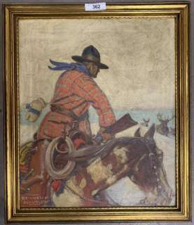 Original Pulp Cover Painting. | Weiss Auctions