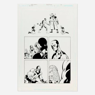 Lot 178 - Mike Norton, The All-New Atom #8 Story Page 20 Original Art (DC Comics, 2007) | Landry Pop Auctions