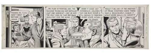 Terry and the pirates - original avis stribe - 27. april 1967 - George Wunder | ComicGarden