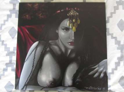 Ducarteron, David - 1 Original painting - Mystery (Cléa de velour) - 2019 | Catawiki