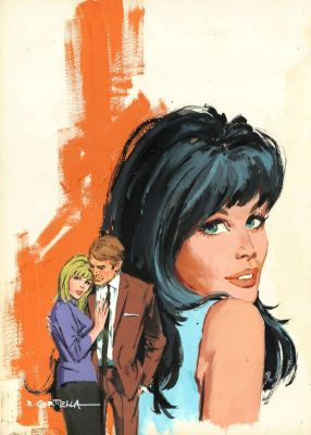 Rafael Cortiella | Original cover: Romantic – Cortiella | Origin Of Comics
