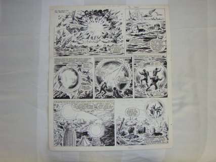 Kearon, Ted - 1 Original page - Robot Archie and the Golden City - 1970 | Catawiki