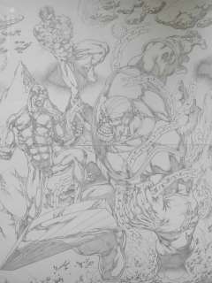 Jose Luis - 1 Original drawing - Green Lantern, Thanos, The Silver Surfer - 2013 | Catawiki