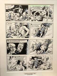 Studio Vandersteen (Vandersteen, Willy) - 1 Original page - De Rode Ridder 39 - Noodkreet uit Cambor - 1968 | Catawiki