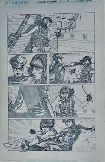 Sergio Dávila (Pencil) - 1 Original page - Swords of Sorrow #1, Page 12 | Catawiki