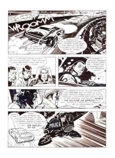 Bonazzi, Germano - 3 Original page - Nathan Never #67 - "L’enigma della caverna" - 1996 | Catawiki