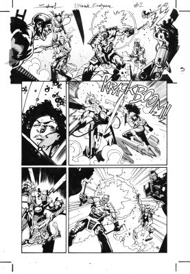 Jonas Scharf | Ultimate Endgame #2 Page 18 | Geoff M Art Sales