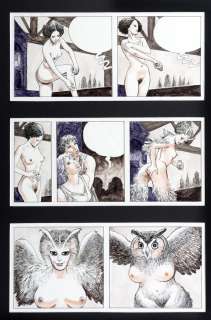Manara | La Métamorphose de Lucius, planche n°22… | Millon