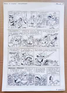 Craenhals, François - 1 Original page - Primus et Musette - 1971 | Catawiki