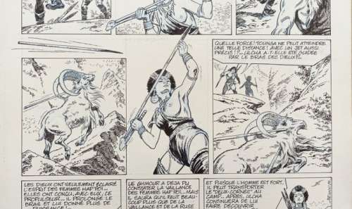 Aidans - 1 Original page - Tounga - #14 "La dernière épreuve" | Catawiki