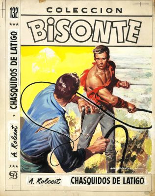 Bosch Penalva | Original cover art – Chasquidos de látigo – Bosch Penalva | Origin Of Comics