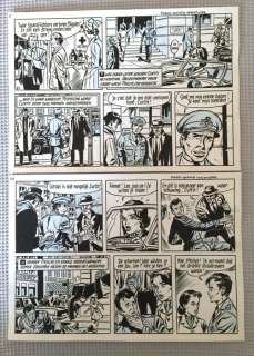 Verschuere, Karel / Vandersteen, Willy | Original Page (p.7)  - Biggles 8  - Operatie Spacefighter | Catawiki