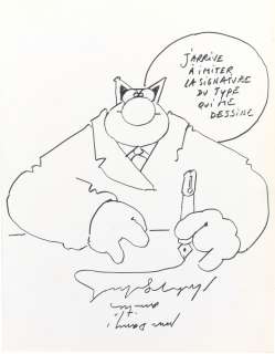 Geluck | Le Chat, tome 1 (ré. novembre 1986) agrémenté… | Millon