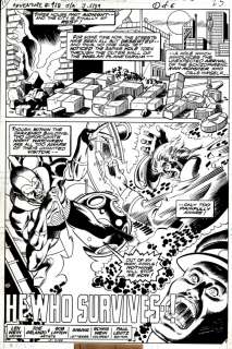 Bob Layton, Joe Orlando | Adventure Comics #458 P 1 Splash (Eclipso! Very Early Bob Layton Art!) 1978 | Romitaman