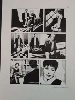 Corrado Roi, Barbara Baraldi - 1 Original page - Dylan Dog - Pioggia di Sangue | Catawiki