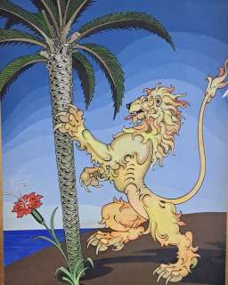 Rubino, Antonio - 1 Original drawing - Il Leone di Sanremo | Catawiki