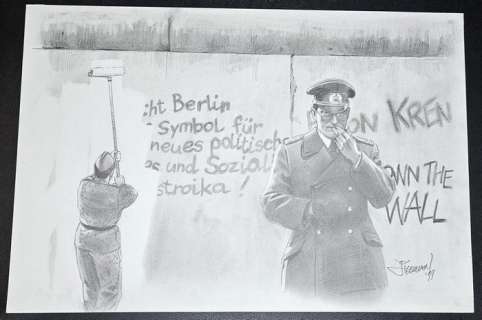 Jigounov, Youri - 1 Original drawing - Alpha - 1999 | Catawiki