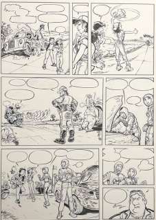 Bosschaert - 1 Original page - Sam - Dubbel & Dwars Pagina - 2007 | Catawiki