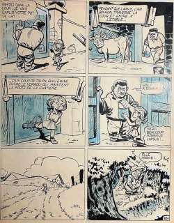 Sirius - 1 Original page - Boudaldar - La Forêt menacée - 1951 | Catawiki