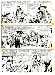 Ticci, Giovanni - 1 Original page - Tex #272 - "il disertore" - 1983 | Catawiki