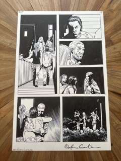 Stefano Gaudiano et Charlie Adlard - Original page - The Walking Dead - n. 147 - 2015 | Catawiki
