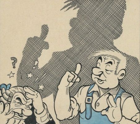 Studio AVAN (Van Delden, Loek) - 1 Dessin original - Smidje Verholen - jaren 1940 | Catawiki