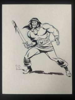 Timm, Bruce - 1 Original drawing - Conan le Barbare | Catawiki
