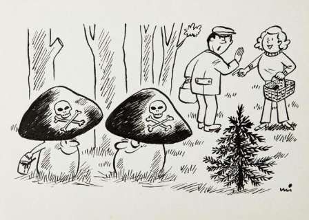 Gwidon Miklaszewski (1912 - 1999) | Gwidon Miklaszewski | "Zostaw je w spokoju - przecież widzisz, że trujące!" | Desa Unicum