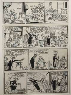 Sleen, Marc - 1 Original page - Nero - De draak van halfzeven - 1959 | Catawiki