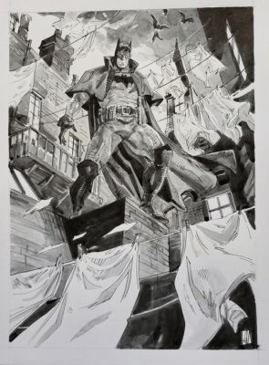 Dean Kotz - 1 Original drawing - Batman - Gaslight - 2023 | Catawiki