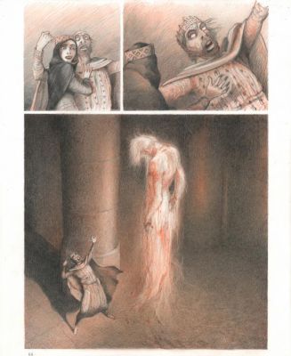Paul & Gaëtan Brizzi | Planche originale n° 066 - Macbeth | Daniel Maghen