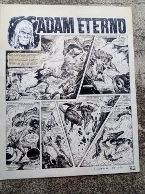 Lopez, Francisco Solano - 1 Original page - Adam Eterno | Catawiki