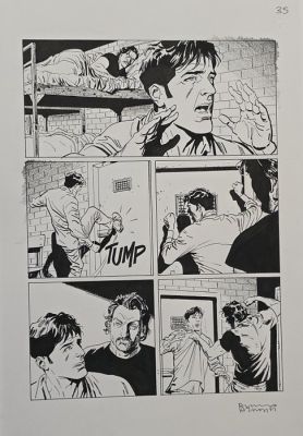 Brindisi, Bruno - 1 Original page - Dylan Dog n. 287 - I nuovi barbari | Catawiki