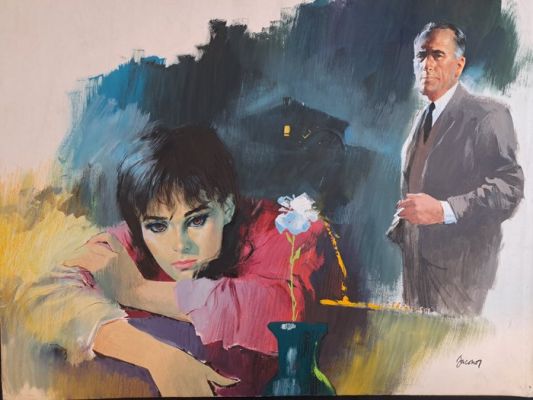Jacono, Carlo - 1 Original drawing - La Signora del Vecchio Mulino - 1965 | Catawiki