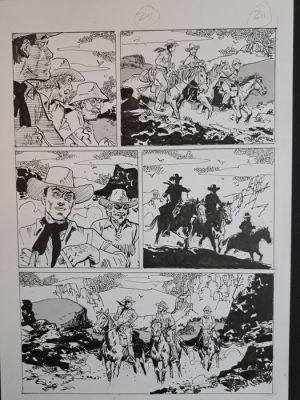 Altuna, Horacio - 1 Original page - Tex: Inferno a Red Junction | Catawiki