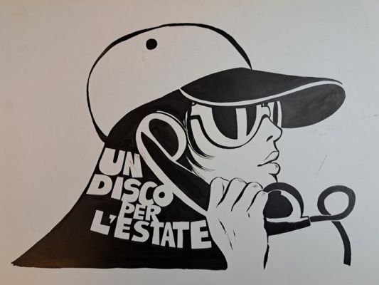 Crepax, Guido - 1 Original drawing - Valentina: Un Disco per l’Estate | Catawiki