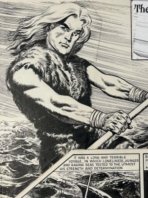 Lawrence, Don - 1 Original page - Karl the Viking - The Sword of Eingar- Page 15 - 1960 | Catawiki