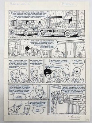 Sikorski, Alain - 1 Original preliminary page - La Clé du mystère - Tome 4 : Mascarades | Catawiki