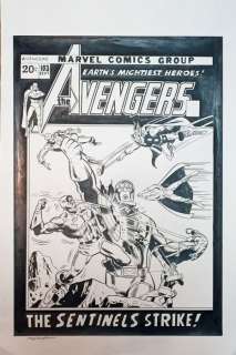 McLaughlin, Frank | Recreation of Original Cover  - Avengers No. 103 | Catawiki